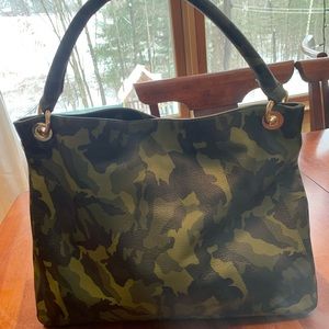Mark & Graham camouflage handbag